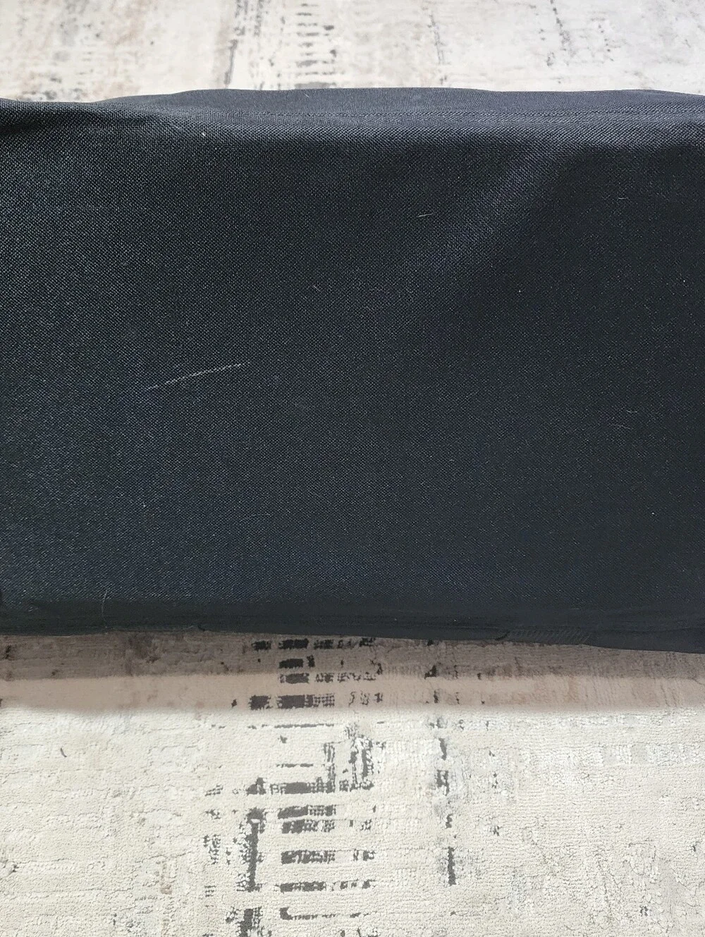 LEEDS Promo Black Travel / Duffle Bag Lightweight Canvas Gym Bag Athleisure